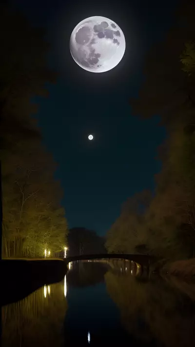 Illuminating Water Bridging Art and Science with the Reflection of the Moon