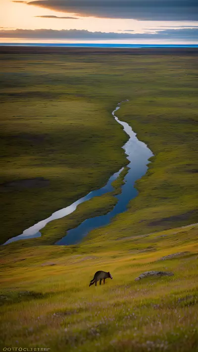 Protagonist of the TundraCapturing Breathtaking Wildlife in Remote Locations