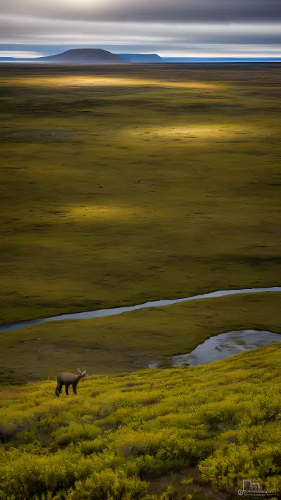 Protagonist of the TundraCapturing Breathtaking Wildlife in Remote Locations