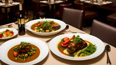 Decadent Lunch at Our Luxury Resort Indulging in the Finest Gourmet Dishes