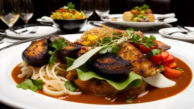 Decadent Lunch at Our Luxury Resort Indulging in the Finest Gourmet Dishes