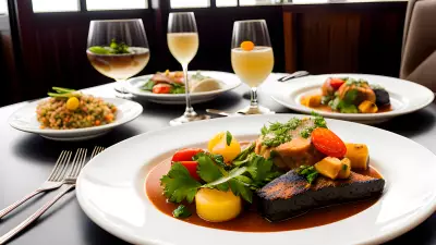 Decadent Lunch at Our Luxury Resort Indulging in the Finest Gourmet Dishes
