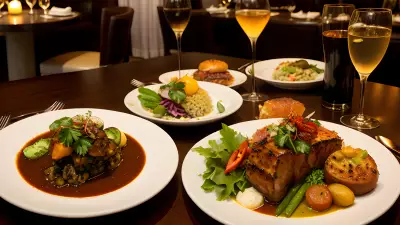 Decadent Lunch at Our Luxury Resort Indulging in the Finest Gourmet Dishes