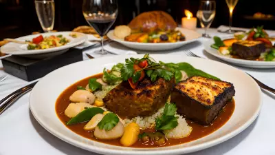 Decadent Lunch at Our Luxury Resort Indulging in the Finest Gourmet Dishes