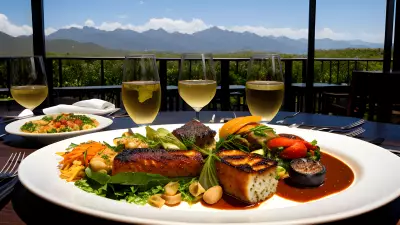 Decadent Lunch at Our Luxury Resort Indulging in the Finest Gourmet Dishes