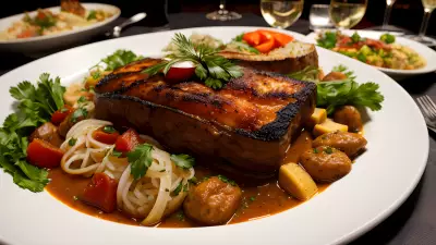 Decadent Lunch at Our Luxury Resort Indulging in the Finest Gourmet Dishes