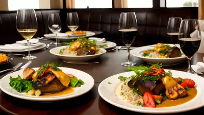 Decadent Lunch at Our Luxury Resort Indulging in the Finest Gourmet Dishes