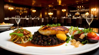 Decadent Lunch at Our Luxury Resort Indulging in the Finest Gourmet Dishes