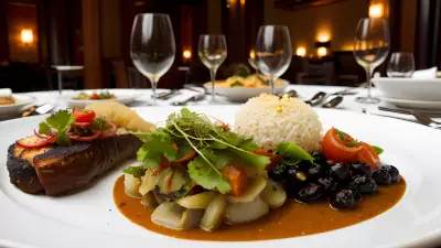 Decadent Lunch at Our Luxury Resort Indulging in the Finest Gourmet Dishes