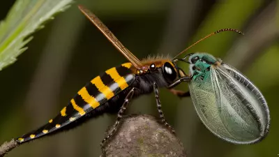 Capturing the Ecosystem Interplay in the World of Insects A Photograph from the Lens of a Wildlife Researcher