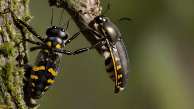 Capturing the Ecosystem Interplay in the World of Insects A Photograph from the Lens of a Wildlife Researcher