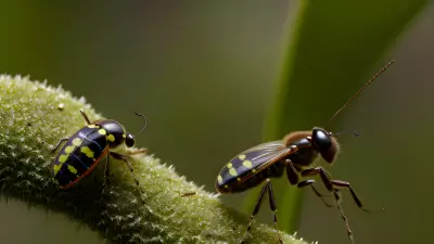 Capturing the Ecosystem Interplay in the World of Insects A Photograph from the Lens of a Wildlife Researcher