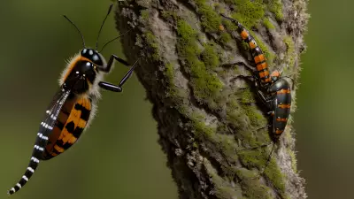 Capturing the Ecosystem Interplay in the World of Insects A Photograph from the Lens of a Wildlife Researcher