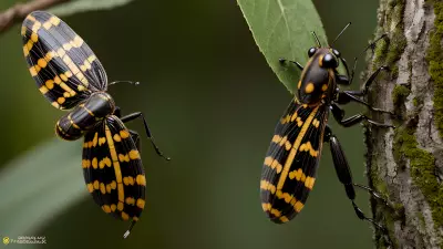 Capturing the Ecosystem Interplay in the World of Insects A Photograph from the Lens of a Wildlife Researcher