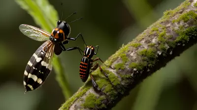 Capturing the Ecosystem Interplay in the World of Insects A Photograph from the Lens of a Wildlife Researcher
