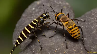 Capturing the Ecosystem Interplay in the World of Insects A Photograph from the Lens of a Wildlife Researcher
