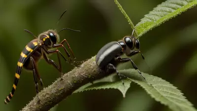 Capturing the Ecosystem Interplay in the World of Insects A Photograph from the Lens of a Wildlife Researcher