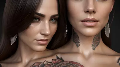 Artistic Statement Portrait at Kurt Papstein's Tattoo Studio