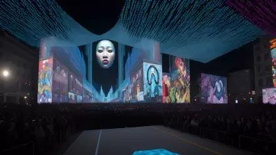 Digital Parade Explorations in Digital Art and Projection Mapping