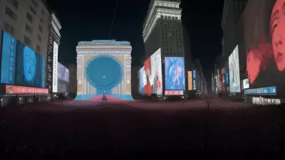 Digital Parade Explorations in Digital Art and Projection Mapping