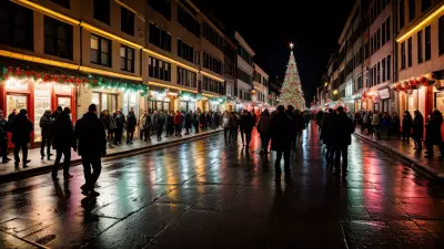 Festive Emotions Navigating an Enchanting Alley Through my Lens