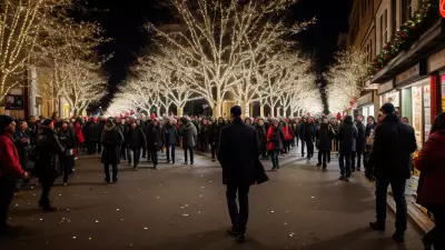 Festive Emotions Navigating an Enchanting Alley Through my Lens