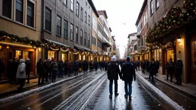 Festive Emotions Navigating an Enchanting Alley Through my Lens