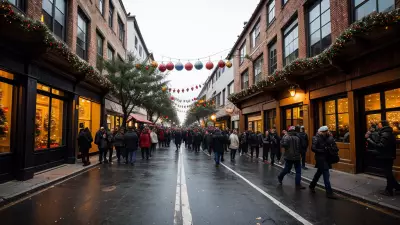 Festive Emotions Navigating an Enchanting Alley Through my Lens