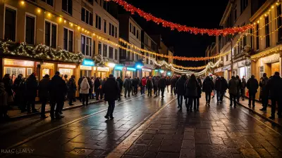 Festive Emotions Navigating an Enchanting Alley Through my Lens