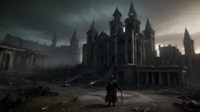 Apocalyptic Witchcraft unveiling sorcery meets in withering ruins