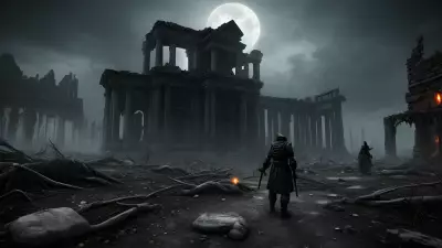 Apocalyptic Witchcraft unveiling sorcery meets in withering ruins