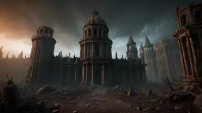 Apocalyptic Witchcraft unveiling sorcery meets in withering ruins