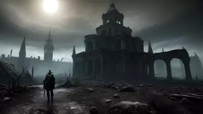 Apocalyptic Witchcraft unveiling sorcery meets in withering ruins