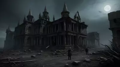 Apocalyptic Witchcraft unveiling sorcery meets in withering ruins