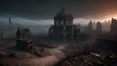 Apocalyptic Witchcraft unveiling sorcery meets in withering ruins