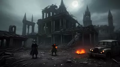 Apocalyptic Witchcraft unveiling sorcery meets in withering ruins