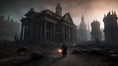 Apocalyptic Witchcraft unveiling sorcery meets in withering ruins