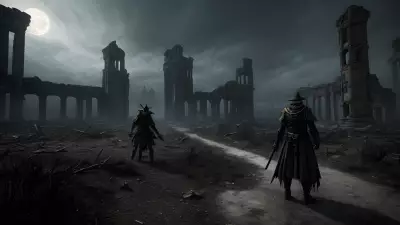 Apocalyptic Witchcraft unveiling sorcery meets in withering ruins