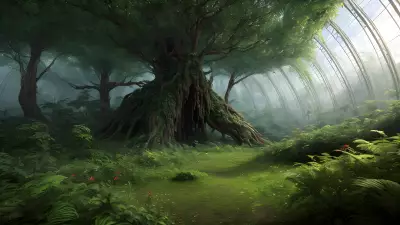 Mystical Encounter in the Alien Forest