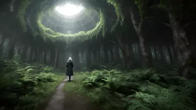 Mystical Encounter in the Alien Forest