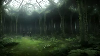 Mystical Encounter in the Alien Forest