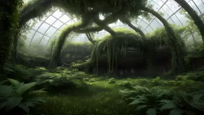 Mystical Encounter in the Alien Forest