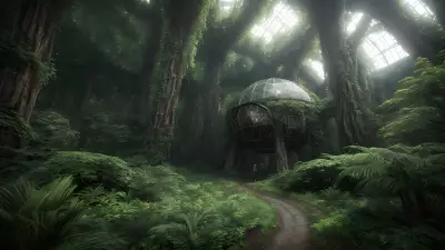 Mystical Encounter in the Alien Forest