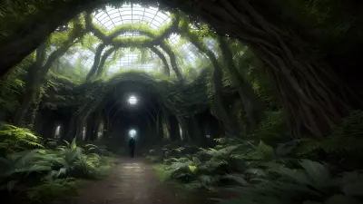 Mystical Encounter in the Alien Forest