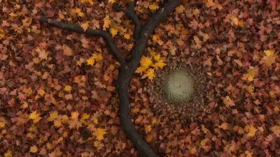 Autumn's Intricate Nature A Three Dimensional Art Piece Inspired by Carrie Mae Weems