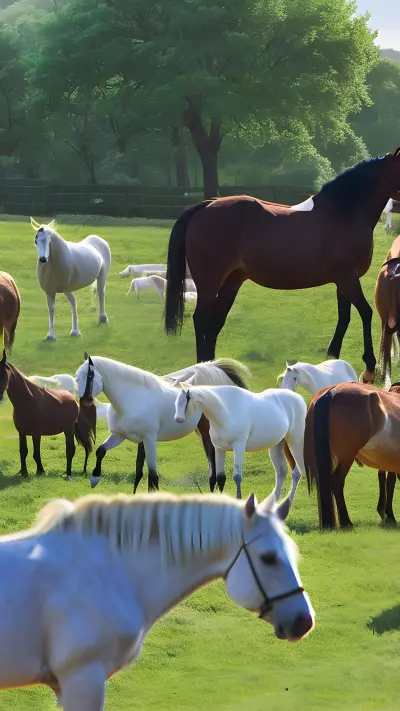 Lost in Thought at the Horse Farm