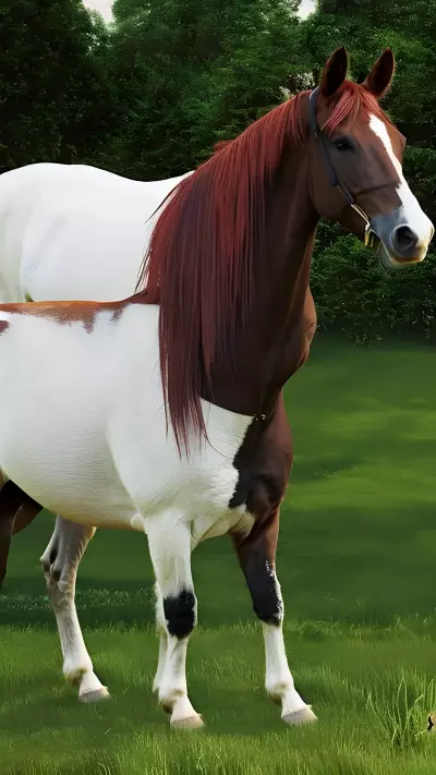 Lost in Thought at the Horse Farm