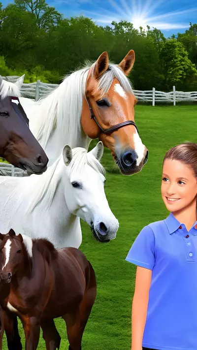 Lost in Thought at the Horse Farm