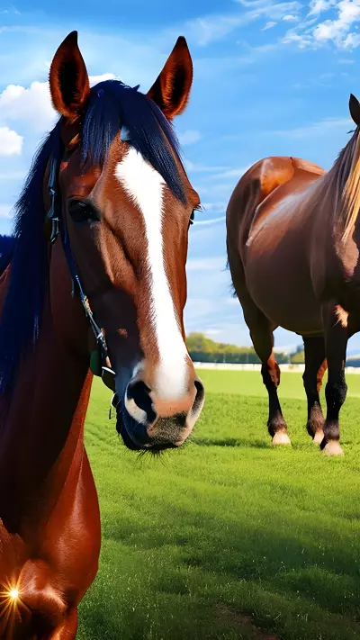 Lost in Thought at the Horse Farm