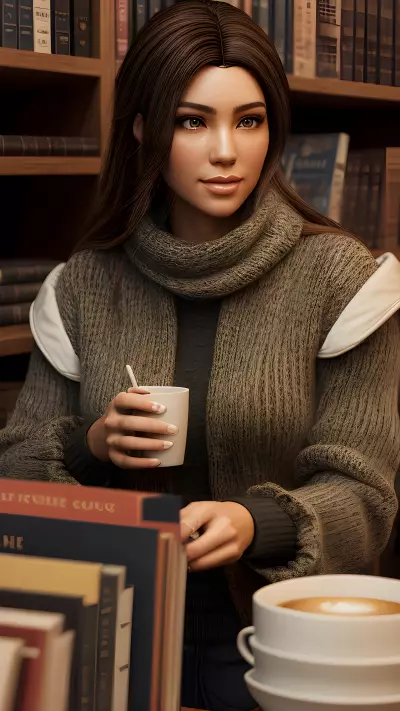 Corporate Portrait A Bookstore Café Experience